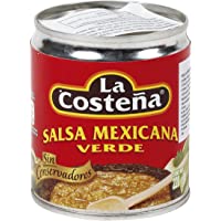 Los mejores  - LA COSTEÑA salsa mexicana verde lata 220 gr